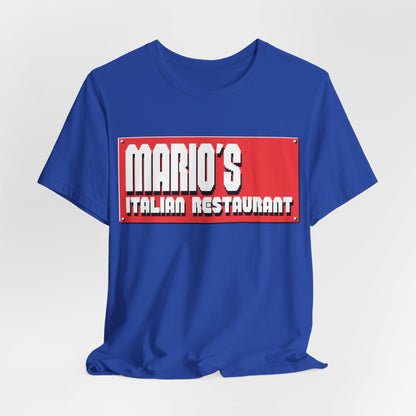 Mario's Italian Restaurant - 8 Bit Title