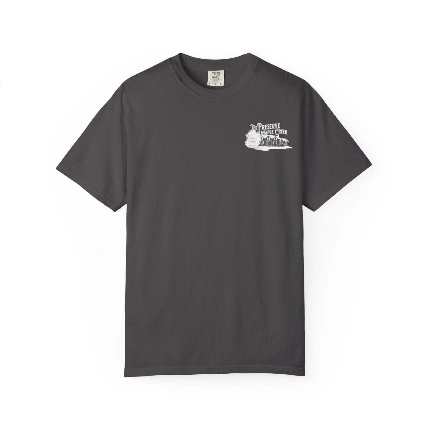 The Preserve at Maple Creek Two-Sided Logo Tee