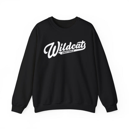 Crestdale Wildcats Vintage Script Crewneck Sweatshirt