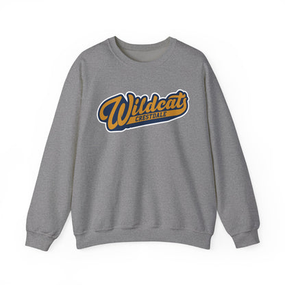 Crestdale Wildcats Vintage Script Crewneck Sweatshirt
