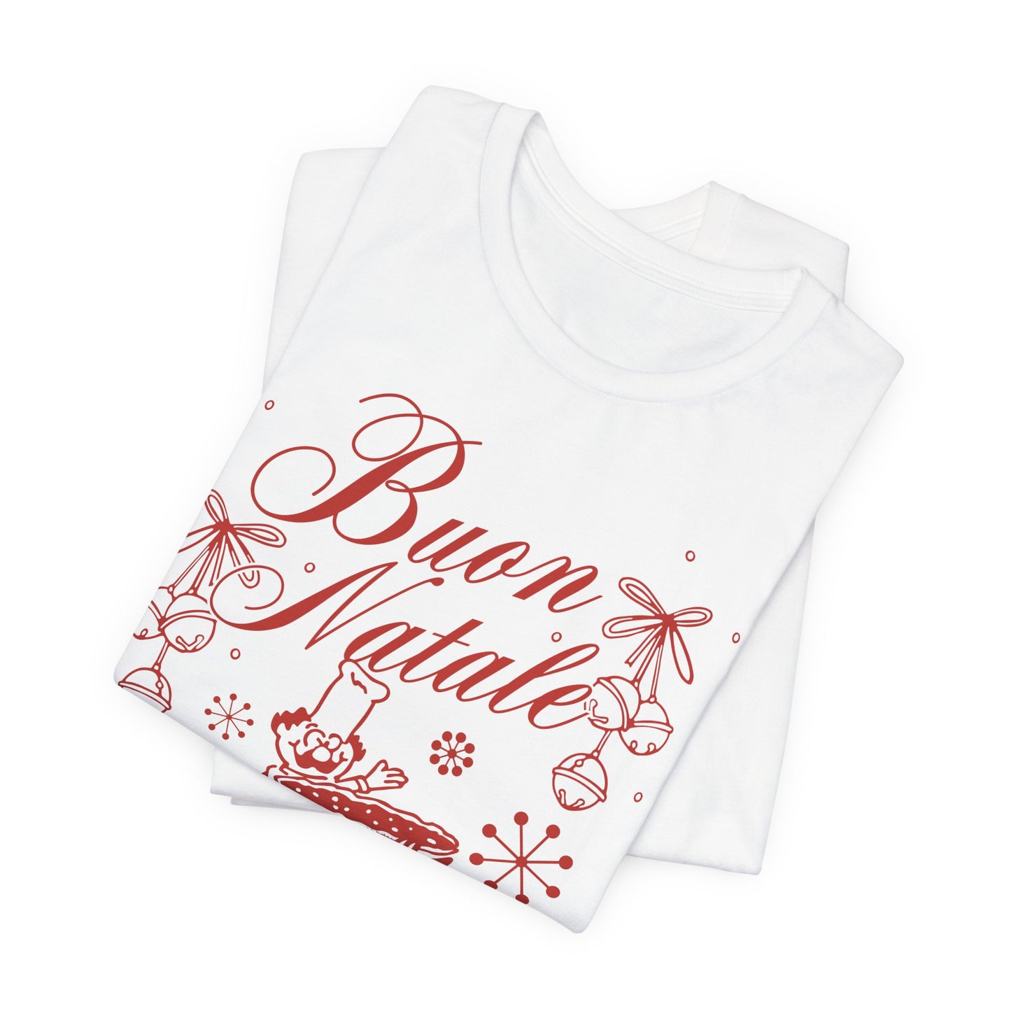 MIR Buon Natale Holiday Tee — Italian Christmas Donkey