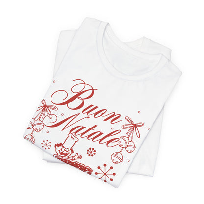 MIR Buon Natale Holiday Tee — Italian Christmas Donkey