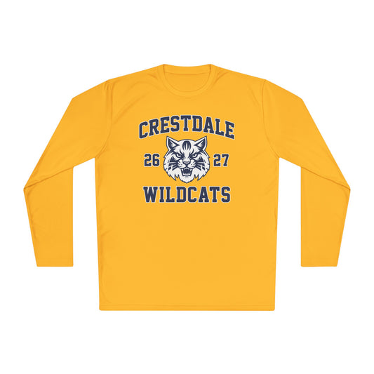 Crestdale Wildcats 26-27 Moisture Wicking Long Sleeve
