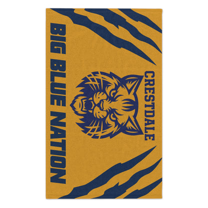 Crestdale Wildcat Rally Towel — 11x18 School Spirit Sports Towel