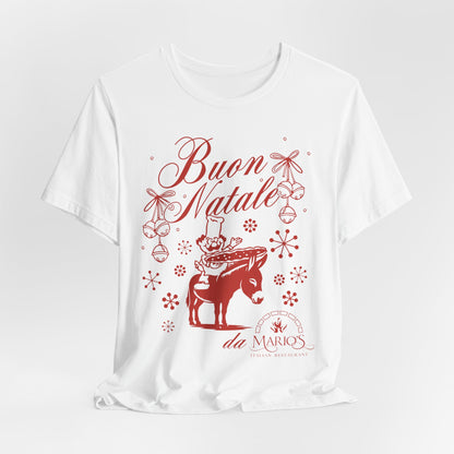 MIR Buon Natale Holiday Tee — Italian Christmas Donkey