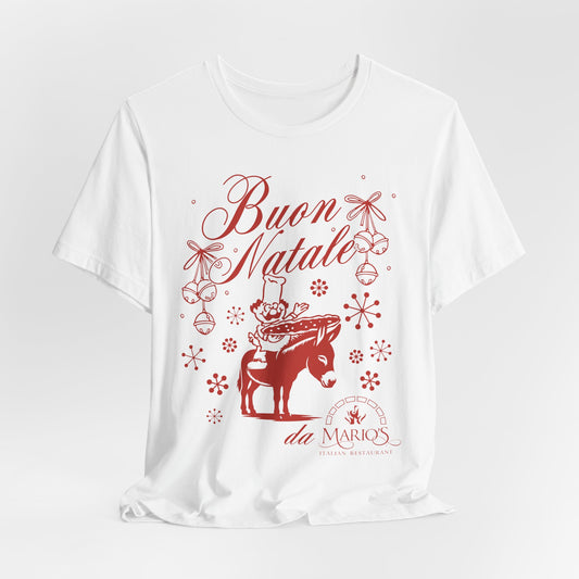 MIR Buon Natale Holiday Tee — Italian Christmas Donkey
