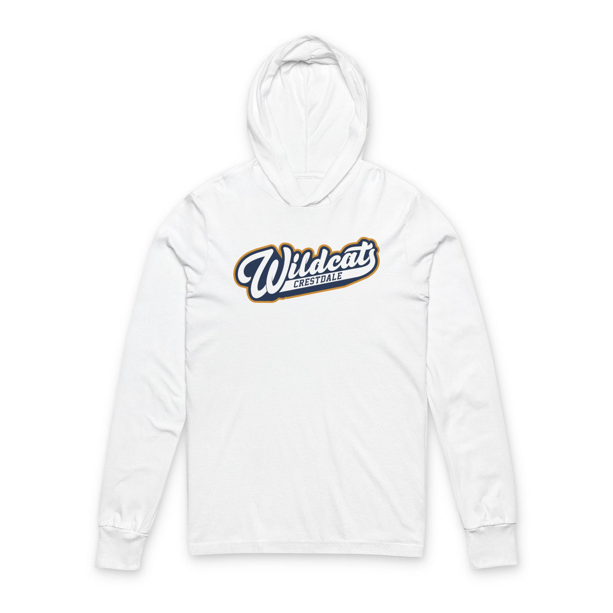 Crestdale Wildcats Lightweight Long-Sleeve Hoodie