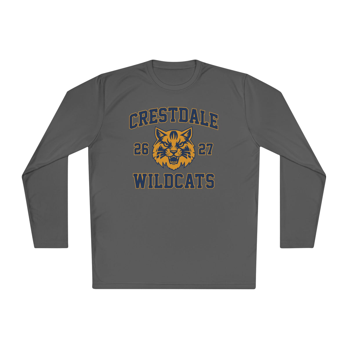 Crestdale Wildcats 26-27 Moisture Wicking Long Sleeve