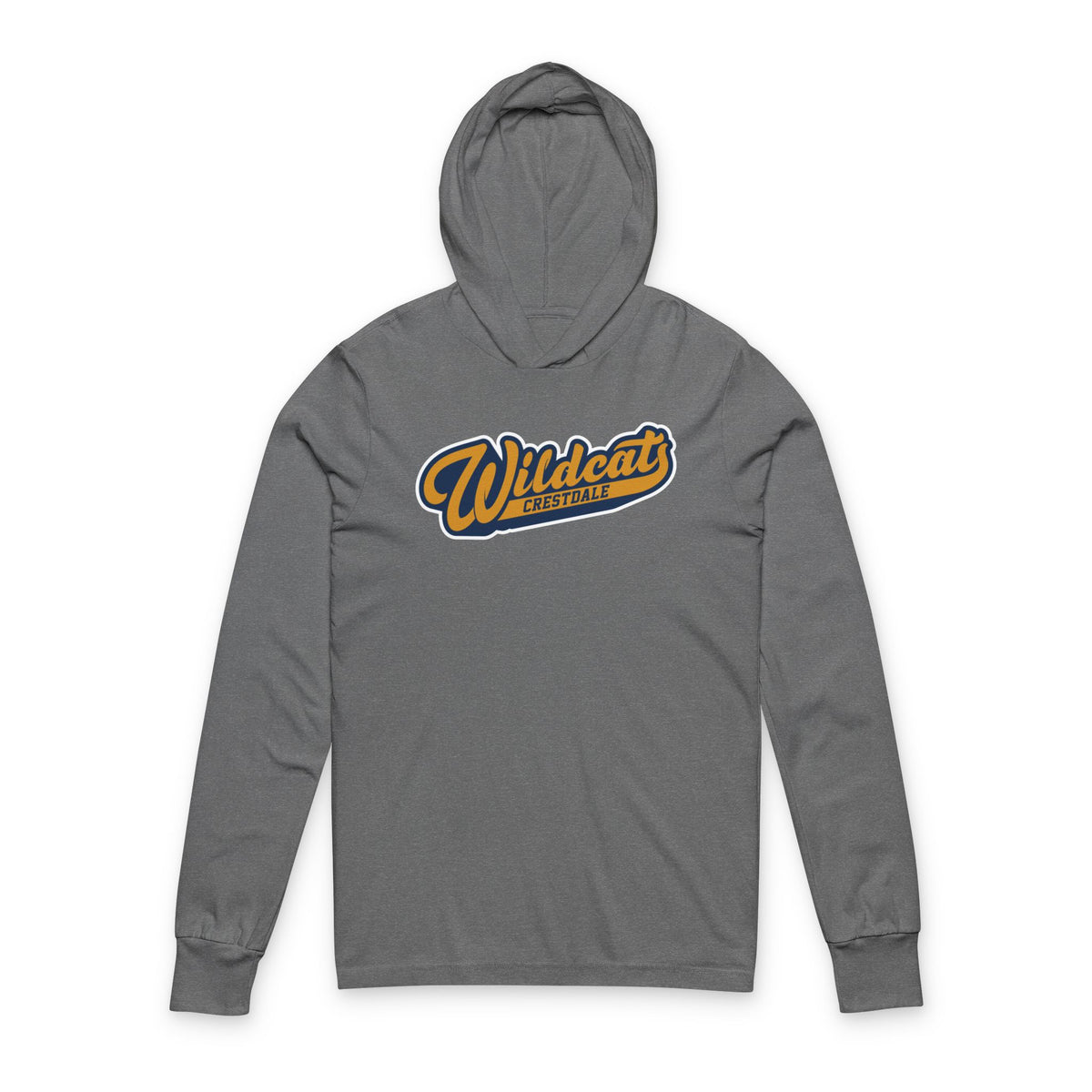 Crestdale Wildcats Lightweight Long-Sleeve Hoodie