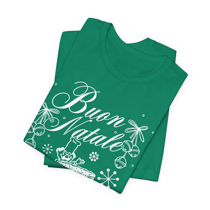 MIR Buon Natale Holiday Tee — Italian Christmas Donkey