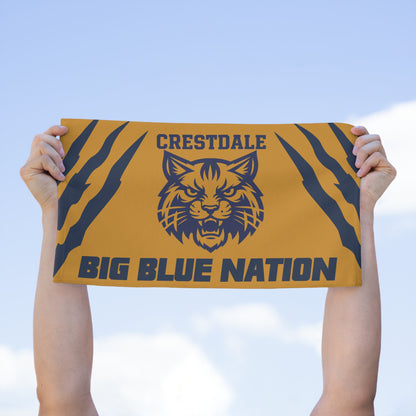 Crestdale Wildcat Rally Towel — 11x18 School Spirit Sports Towel