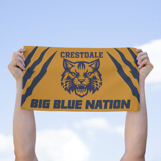 Crestdale Wildcat Rally Towel — 11x18 School Spirit Sports Towel