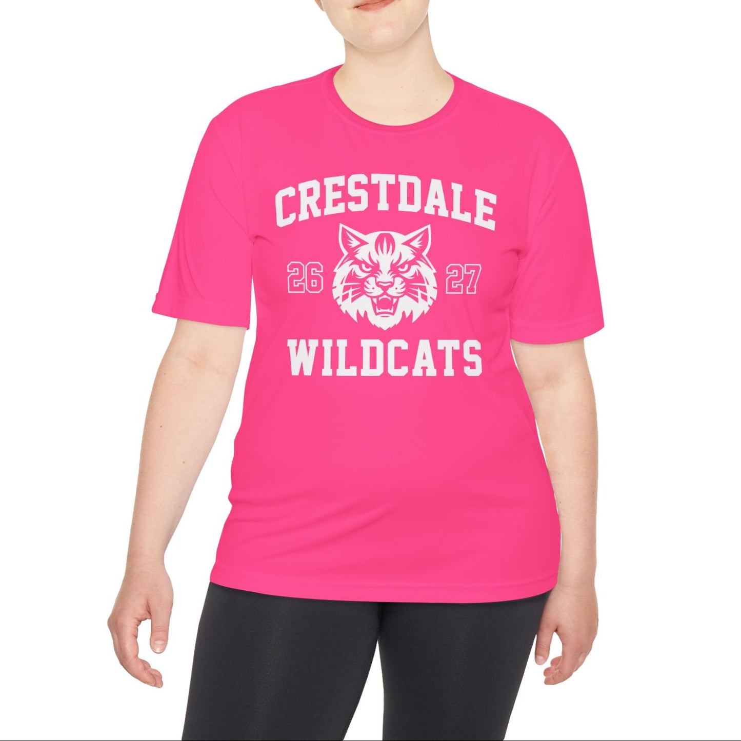 Crestdale Wildcats 26-27 Moisture-Wicking Tee