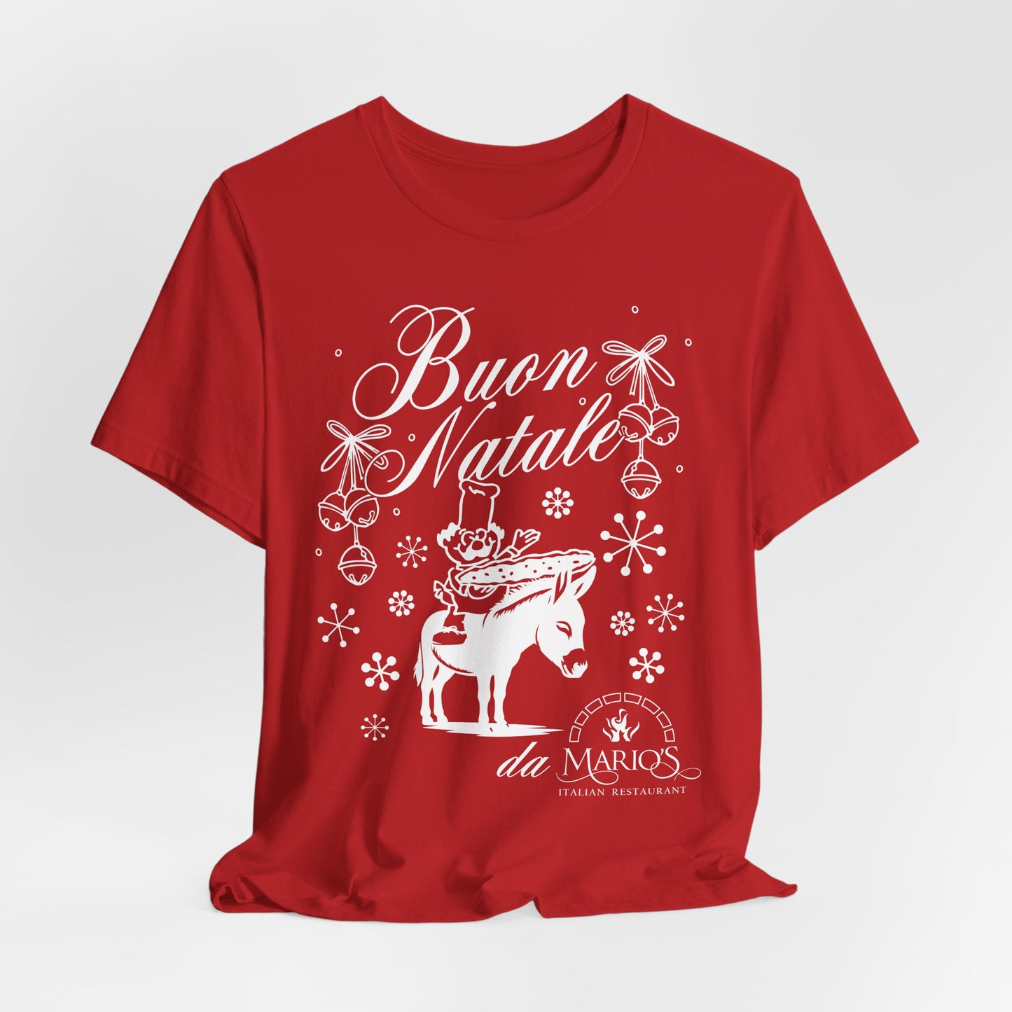 MIR Buon Natale Holiday Tee — Italian Christmas Donkey