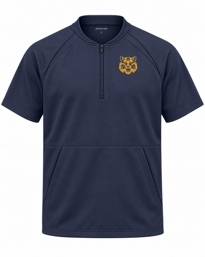Crestdale Wildcats Sport-Tek 1/2-Zip Short Sleeve Jacket