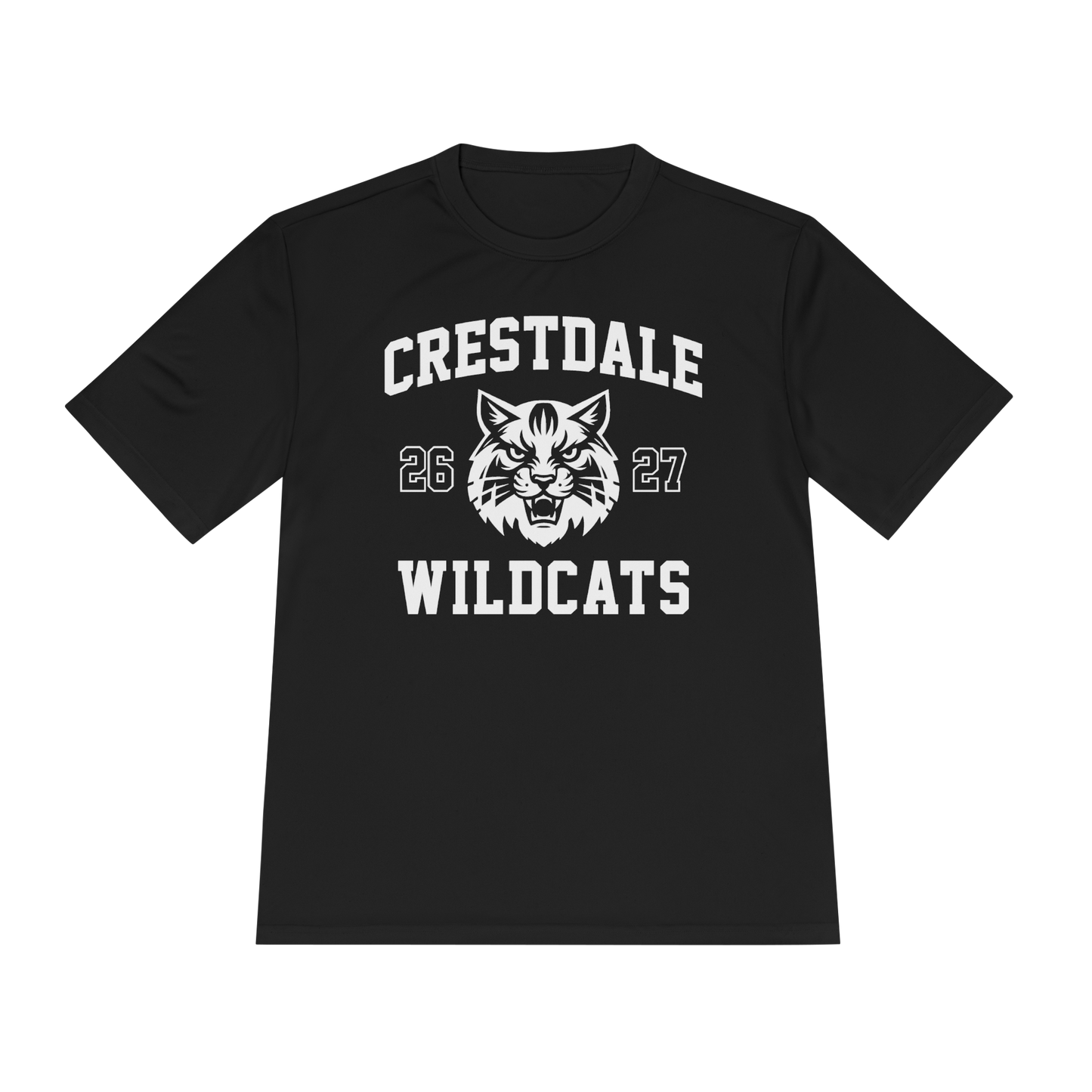 Crestdale Wildcats 26-27 Moisture-Wicking Tee