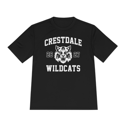 Crestdale Wildcats 26-27 Moisture-Wicking Tee