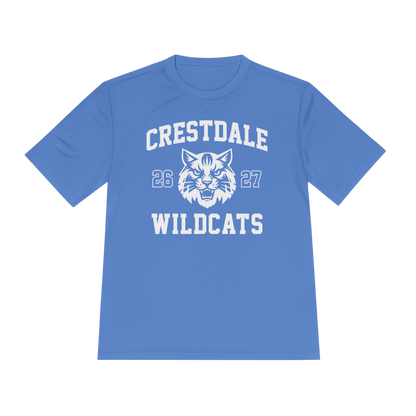 Crestdale Wildcats 26-27 Moisture-Wicking Tee
