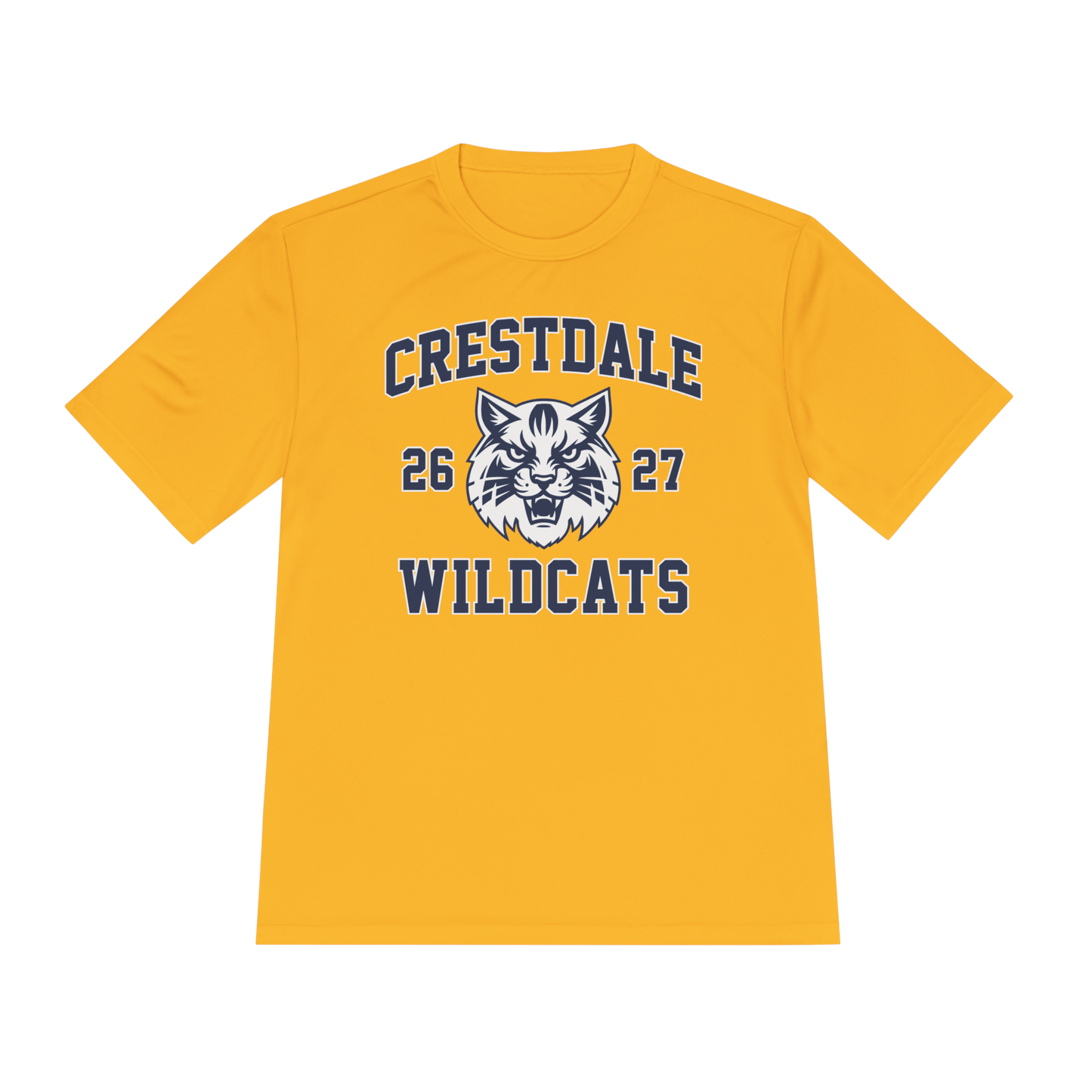 Crestdale Wildcats 26-27 Moisture-Wicking Tee
