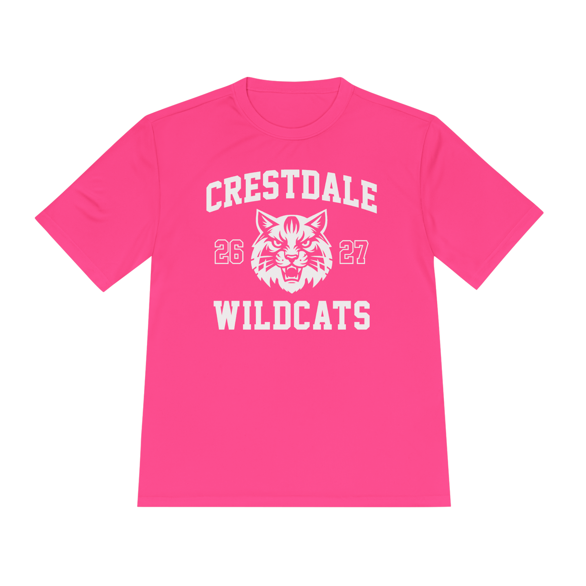 Crestdale Wildcats 26-27 Moisture-Wicking Tee