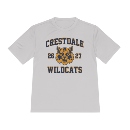 Crestdale Wildcats 26-27 Moisture-Wicking Tee