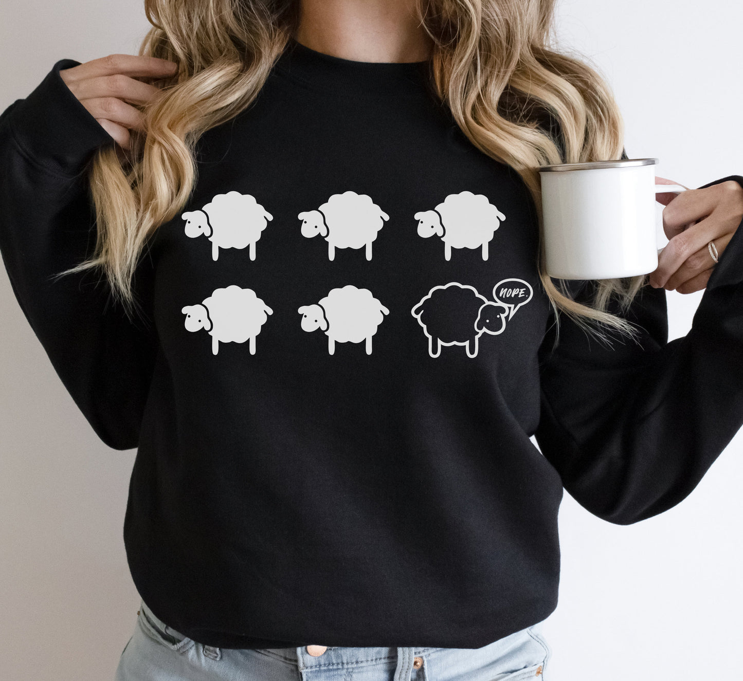 Black Sheep - Crewneck Sweatshirt