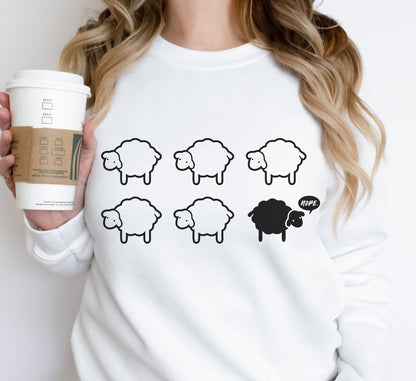 Black Sheep - Crewneck Sweatshirt